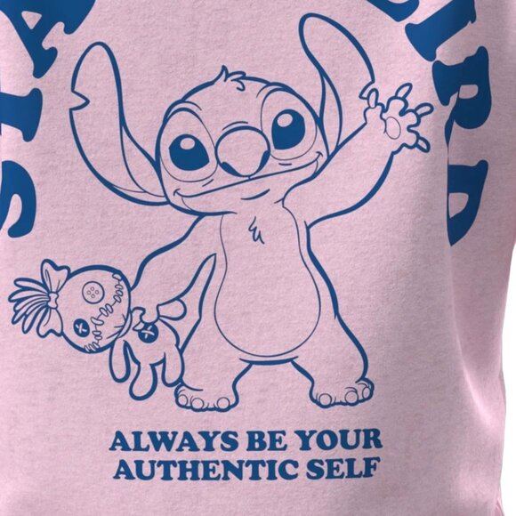 Lilo & Stitch Stay Weird Always Be Your Authentic Self T-Shirt Size M 8-10 NEW - Picture 5 of 9